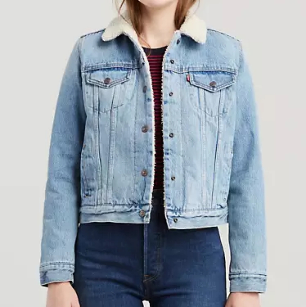 LEVI'S ORIGINAL SHERPA TRUCKER JACKET SZ S
